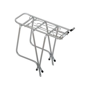 BAGAŻNIK REGUL 26-28" POD SAKWY SREBRNY RURKA