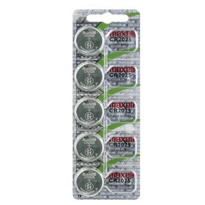 BATERIA CR2025 MAXELL  LITOWA 5 SZT./ BLISTER