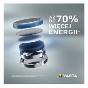 BATERIA CR1220 VARTA 3V - zdjęcie 3