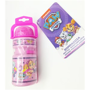 BIDON + KOSZYK PSI PATROL GIRL 350 ML