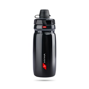 BIDON 600 ML RACEONE HYMA CZARNY + NAKRYWKA