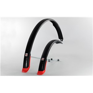 BŁOTNIKI 28" UBIQUIT SDL 50 CZARNO / CZERWONE