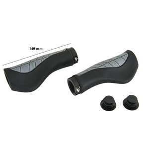 CHWYTY ERGONOMICZNE CZARNOSZARY 1LOCK