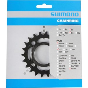TARCZA DO KORBY SHIMANO 22T M4000