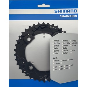 TARCZA DO KORBY SHIMANO 38T M615 ( DO 38-24T) M625