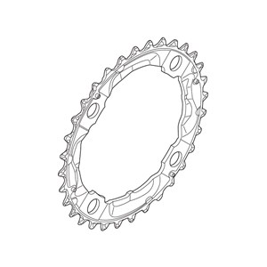 TARCZA DO KORBY SHIMANO 32T M430 CZARNA