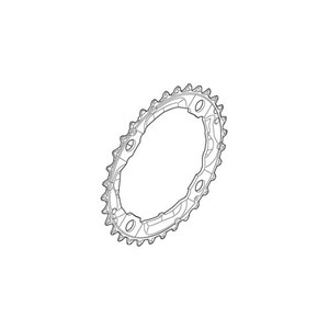 TARCZA DO KORBY SHIMANO 36T M532 SREBRNA