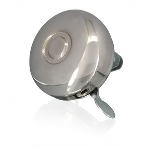 DZWONEK RETRO SREBRNY STALOWY  58mm