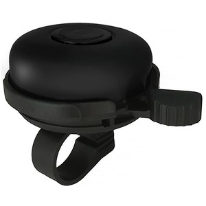 DZWONEK CZARNY Z CZARNĄ KROPKĄ 52mm