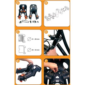 FOTELIK BELLELLI RABBIT HANDLEFIX NA PRZÓD