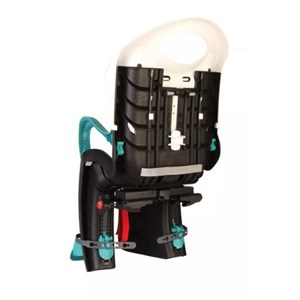 FOTELIK BELLELLI TIGER CLAMP NA BAGAŻ. BIAŁ/TURKUS