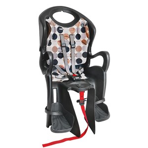 FOTELIK BELLELLI TIGER CLAMP NA BAG CZARNY BUBBLES