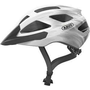 KASK ABUS MACATOR WHITE SILVER M