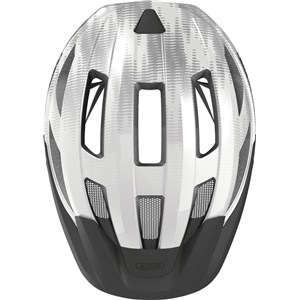 KASK ABUS MACATOR WHITE SILVER L