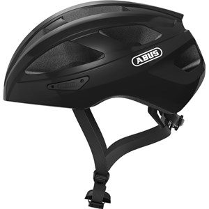 KASK ABUS MACATOR VELVET BLACK L ( POŁYSK )