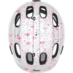 KASK ABUS SMILEY 2.1 WHITE CRUSH S