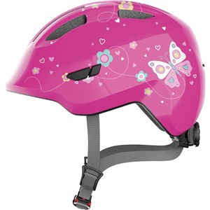 KASK ABUS SMILEY 3.0 PINK BUTTERFLY S