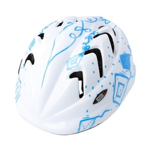KASK B-SKIN "XS" KIDY PRO KITES 44-48CM BIAŁO-NIEB