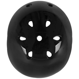 KASK BMX M 54-58 CZARNY POŁYSK
