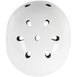 KASK BMX M 54-58 BIAŁY POŁYSK