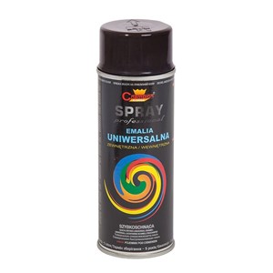 LAKIER CZARNY POŁYSK CHAMPION 400ML RAL9005