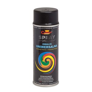LAKIER CZARNY MAT CHAMPION 400ML RAL 9011