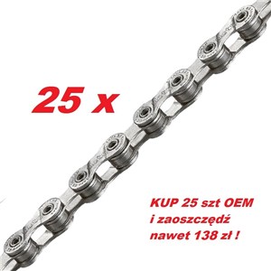 ŁAŃCUCH 8 RZ TAYA OCTO 116 OG. SREBRNY 25 SZT OEM