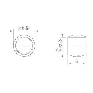 KOŃCÓWKI DO PRZEWODU HYDRAULICZNEGO SHIMANO BH90