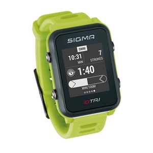 PULSOMETR Z GPS SIGMA ID.TRI LIMONKOWY 24270 SET