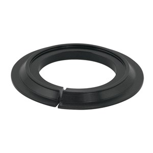 REDUKCJA STERÓW TAPERED CZARNA ALU H 1,5"/1 1/8"