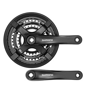 MECH.SH 6/7/8 RZ TY501 48/38/28T CZARNY 170 MM