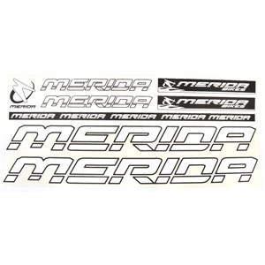 NAKLEJKA MERIDA BIAŁA 5 szt.=kpl