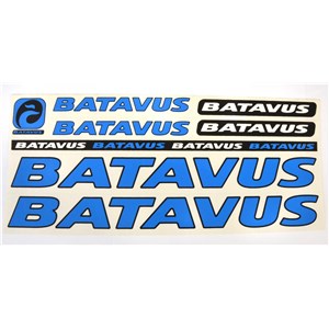 NAKLEJKA BATAVUS NIEBIESKI 5 szt= kpl