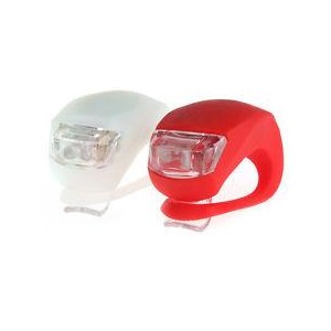 LAMPY 2 LED FROG BIAŁA/CZERWONA