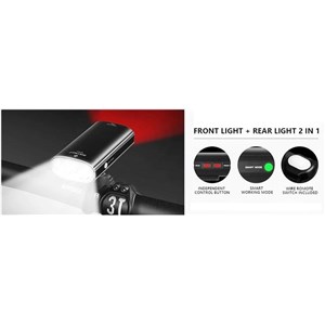 LAMPA GACIRON V20D DWUSTRONNA 1600 + 100 LUM USB