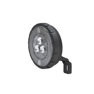 LAMPA PRZÓD 3LED NA BATERIE CZARNA