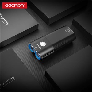 LAMPA PRZÓD GACIRON V9 1800 LUM USB + WŁĄCZNIK