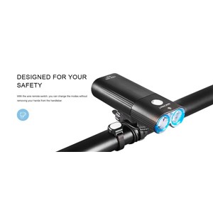 LAMPA PRZÓD GACIRON V9 2000 LUM USB