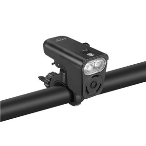LAMPA PRZÓD GACIRON 400 LUM Z DZWONKIEM HEY MONKEY - zdjęcie 3