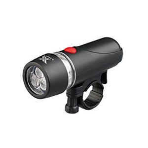 LAMPA PRZÓD 3 LED 4 F  CZARNA