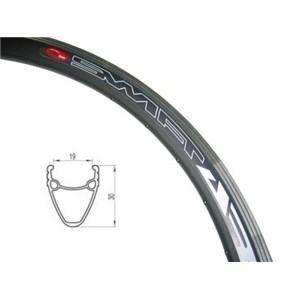 OBRĘCZ 28" STOŻEK 30mm 36otw CZARNA