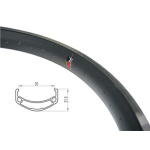 OBRĘCZ 20" BMX 21,5mm 48otw CZARNA