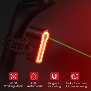 LAMPA T. GACIRON W03A LASER 30 LUM USB BRAKE LIGHT