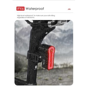 LAMPA T. GACIRON W03A LASER 30 LUM USB BRAKE LIGHT