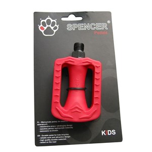 PEDAŁY SPENCER CZERWONE KIDS BLISTER