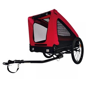 PRZYCZEPKA ROWEROWA BELLELLI PET TRAILER CZERWONA
