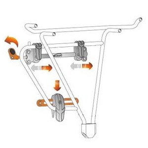 TORBA IBERA PAKRAK PANNIER IB-BA9 30L