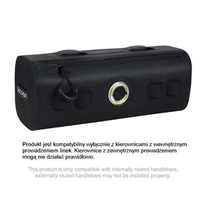 TORBA NA KIEROWNICĘ GACIRON CAT HOUSE-200 BLACK