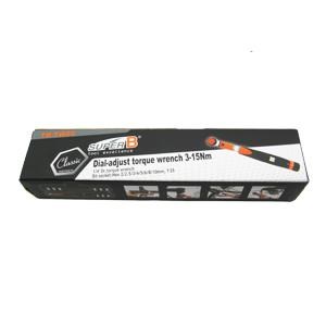 ZESTAW KLUCZY SUPER-B 1/4" Dr.TORQUE DYNAMOMETR.