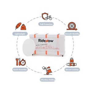 WALIZKA NA ROWER RIDENOW NEW TRAVEL CASE